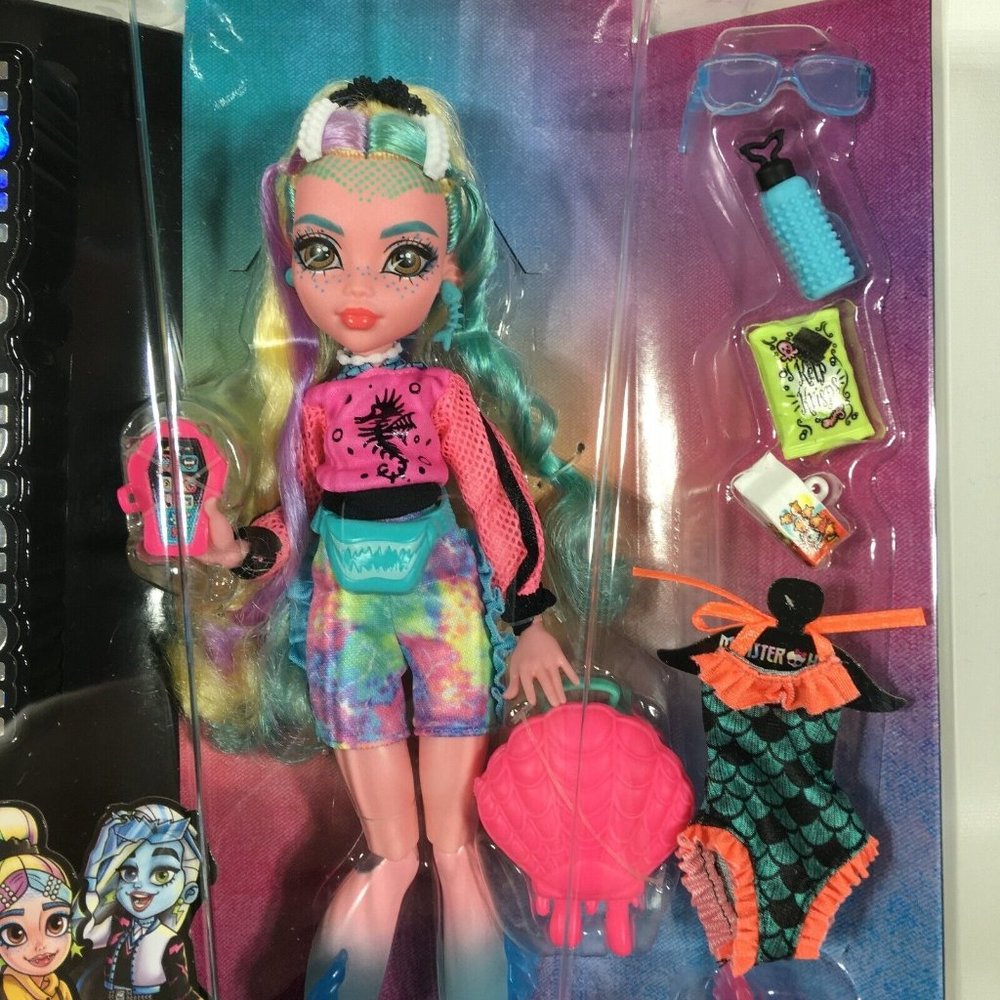 Monster High Lagoona Blue & Neptuna The Pet Fish - Picture 4 of 10